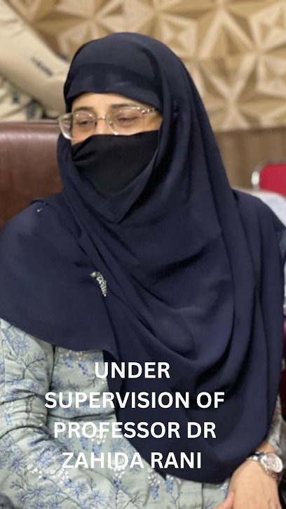 Prof. Dr. Zahida Rani