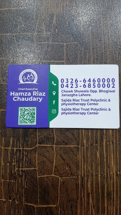 Sajida Riaz Trust Physiotherapy