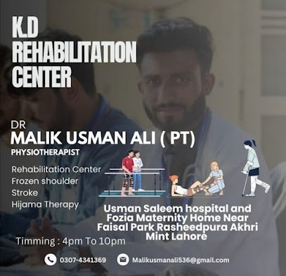 K.D Dr Malik Usman Ali Physiotherapy & Hijama Therapy Center