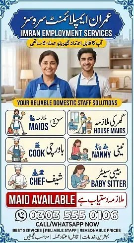 Professional Domestic Staff Services