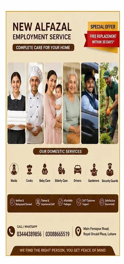 Trusted Domestic Staff Services