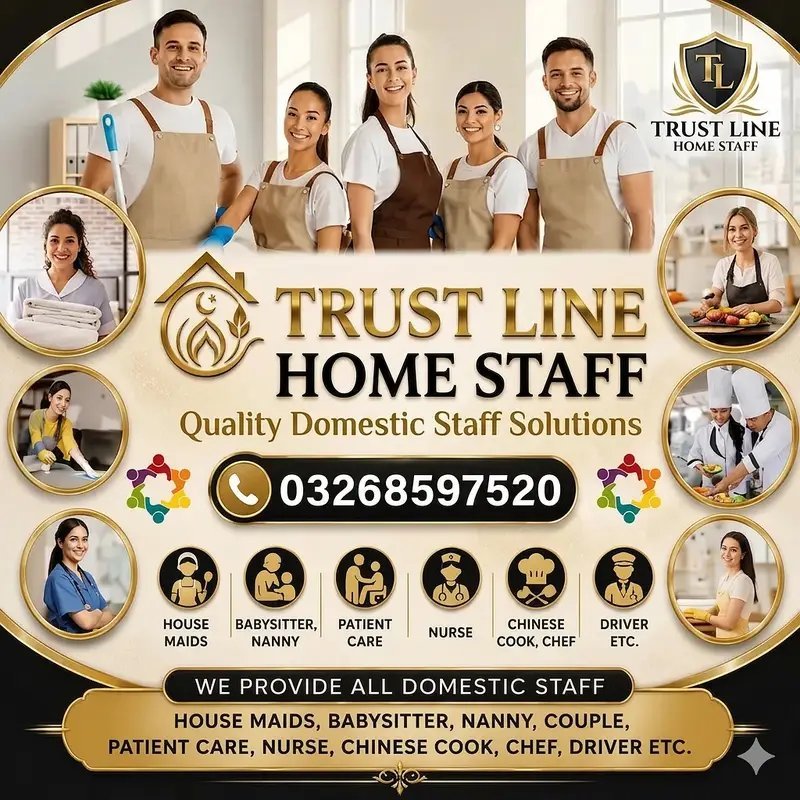 Maids House Maid Cook House Chef Baby Sitter