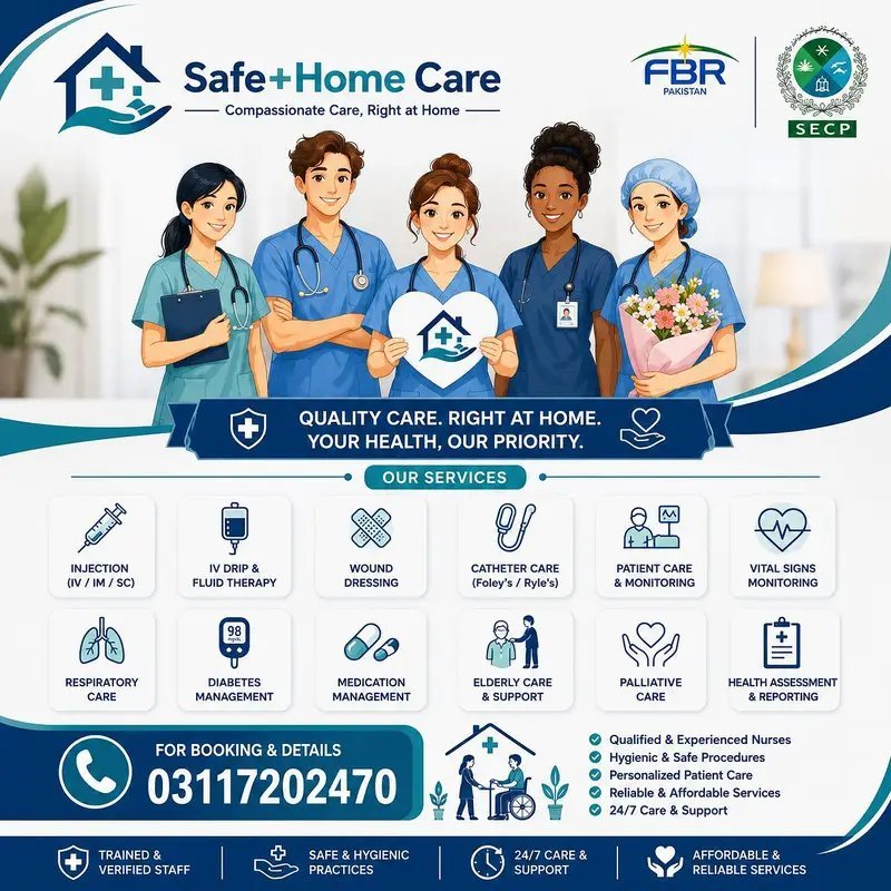 We Provide Nurses ! Patient Attended & Care Taker/ Baby Sitter