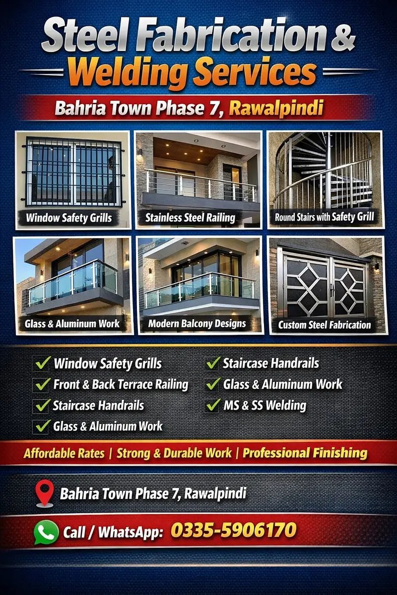 Safety Grills And Railing Welding Services