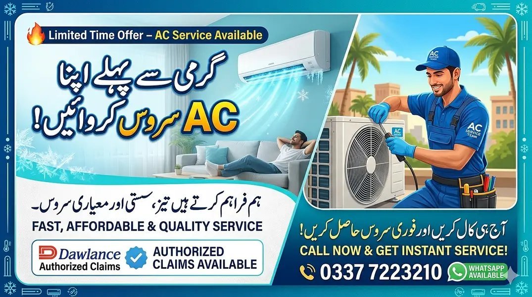 Dawlance Authorized Ac Service