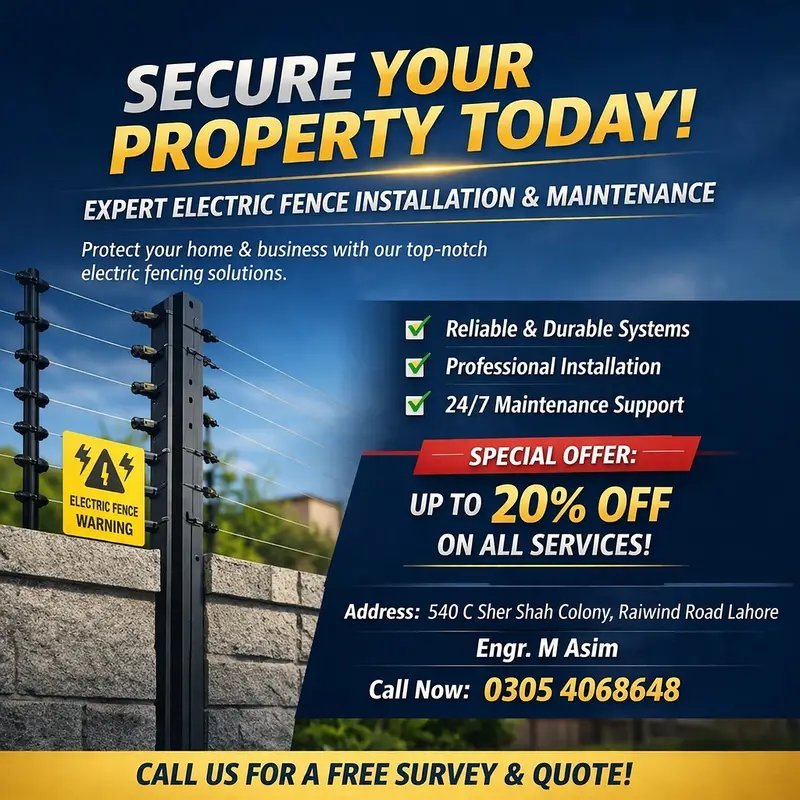 Expert Electric Fence Installation & Maintenance