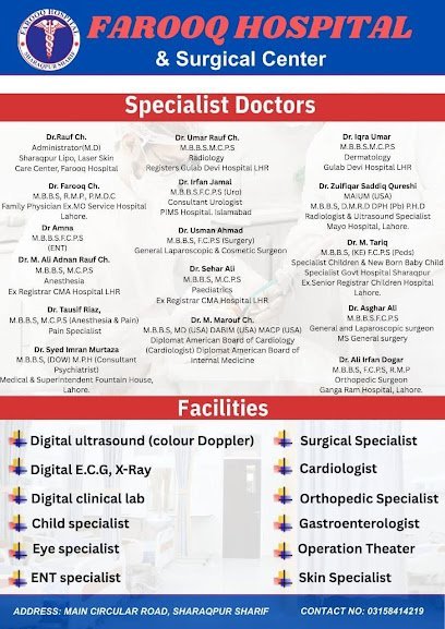 Farooq Hospital Surgical Gyne & Diagnostic Unit