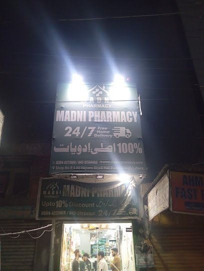 Madni Pharmacy Badami Bagh