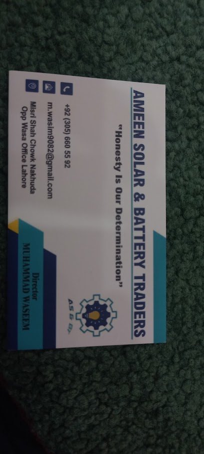 Ameen Solar And Battery Traders