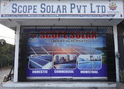 Scope Solar Pvt Ltd | The Best Solar Company In Lahore (Pakistan). | The Best Solar Installation Company In Lahore