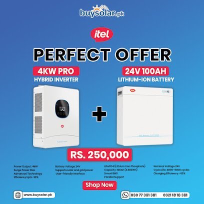 Itel Solar Inverter Distributor Lahore