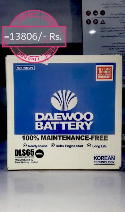 Daewoo Battery Behria