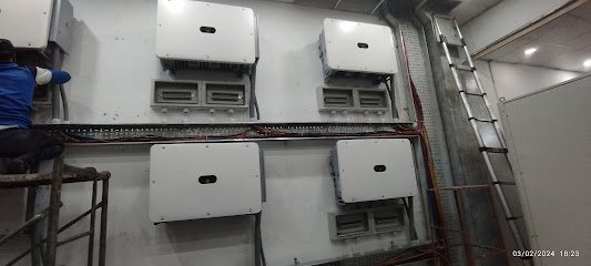 Sanga Dish Antenna And Solar System