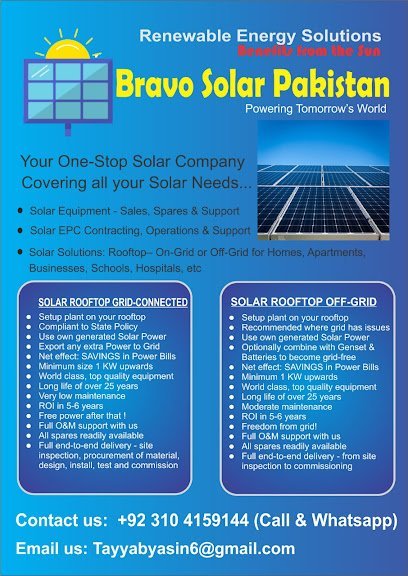 Bravo Solar Pakistan