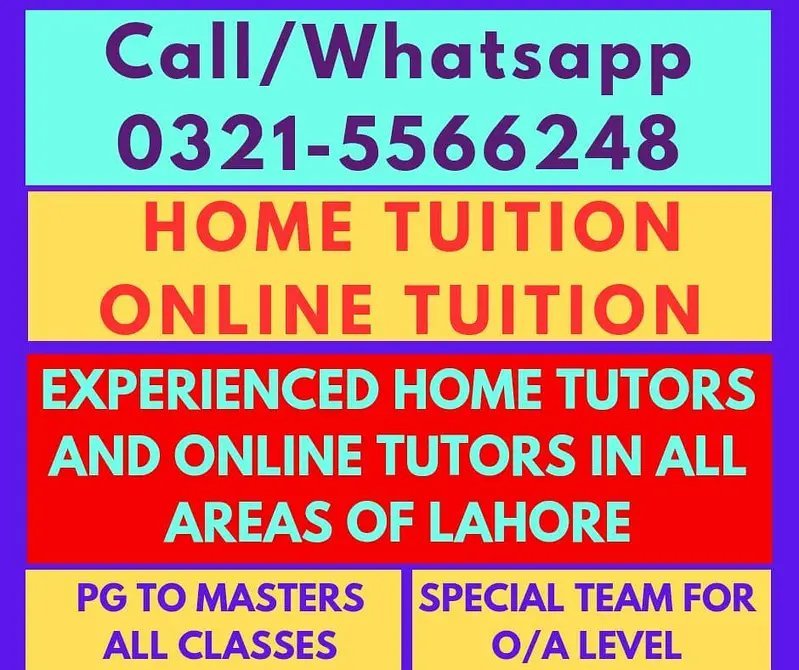 Home & Online Tuition