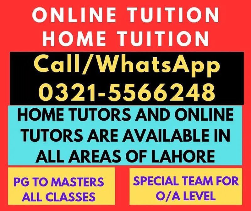 Home & Online Tuition