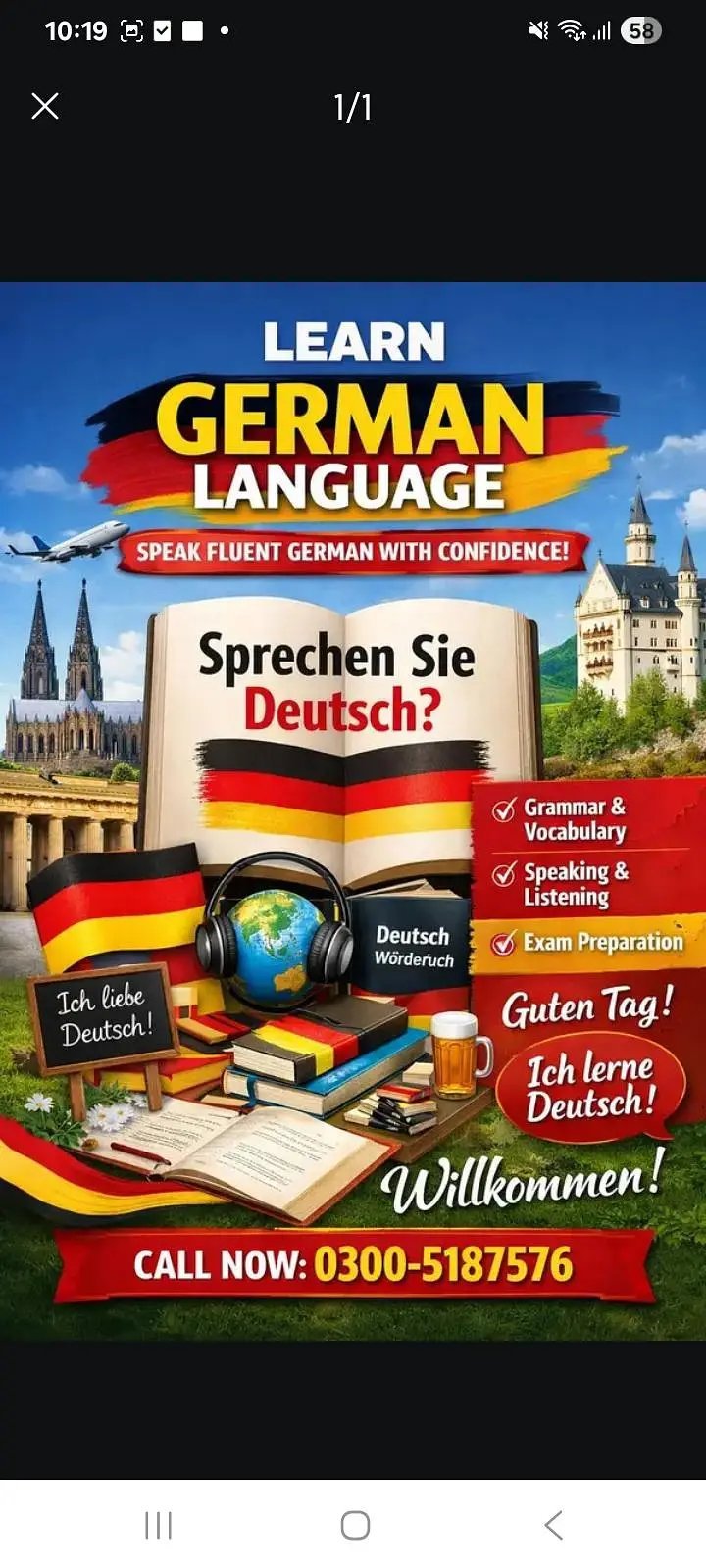 German Language Teacher Services