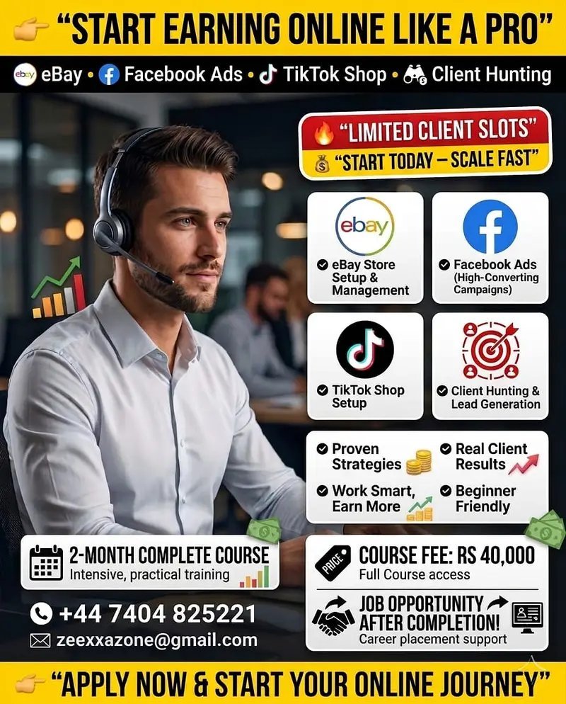 Amazon, Ebay & Tiktok Shop Complete Course