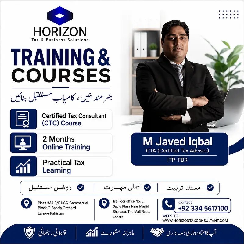 Certified Tax Consultant Course