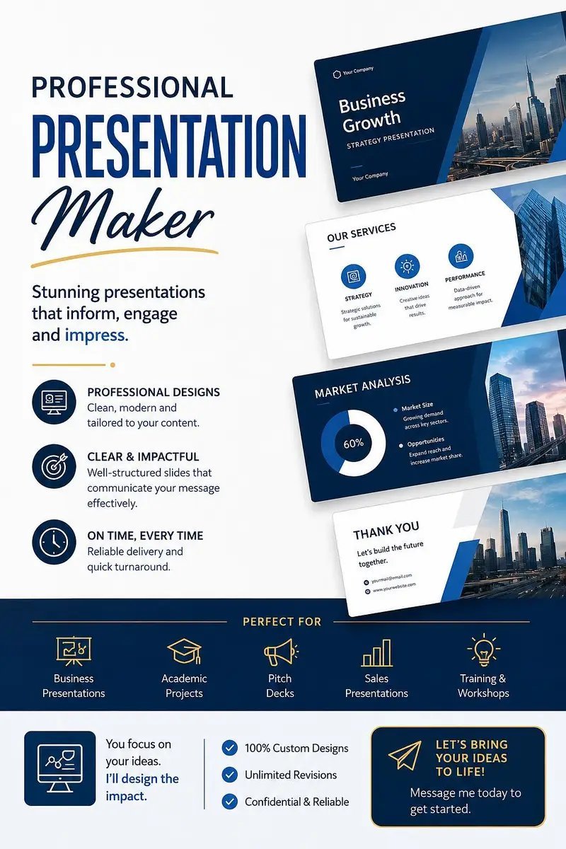 Presentation Making For Science Subjects