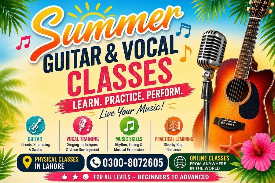 Guitar And Vocal Classes