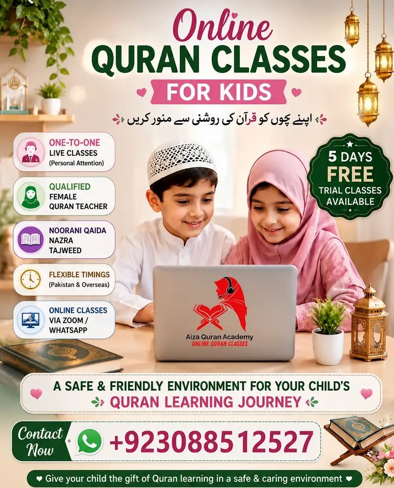 Online Quran Classes For Kids