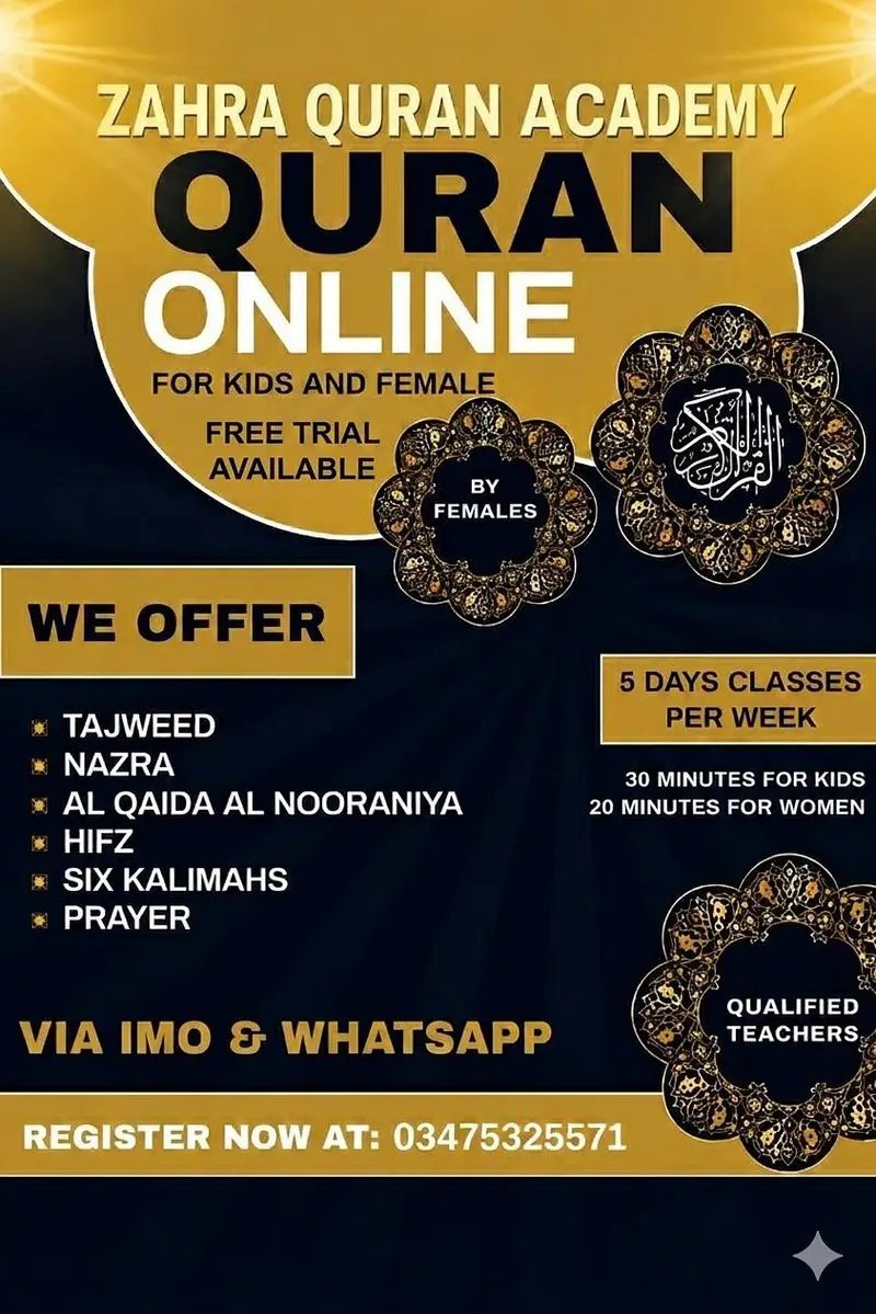 Zahra Online Quran Services
