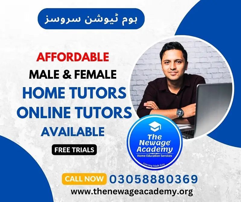 Experienced Home Tutors Available In Lahore