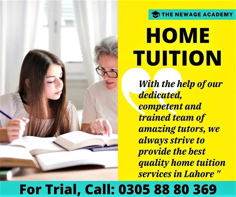 Top Female & Male Home Tutors Available