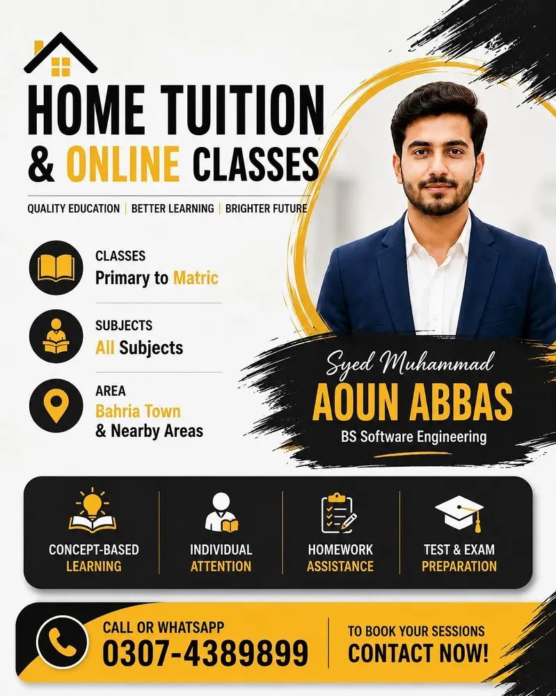 Home Tuition & Online Classes