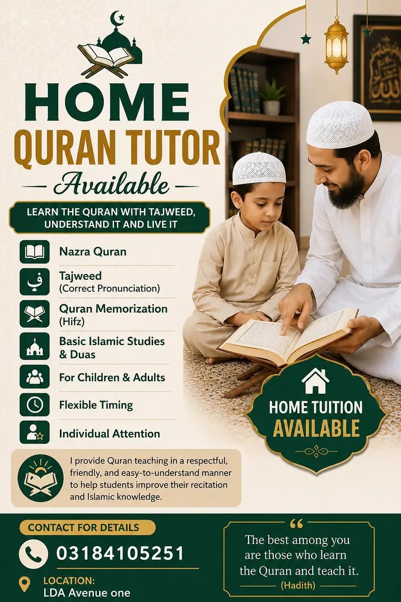 Home Quran Tutor