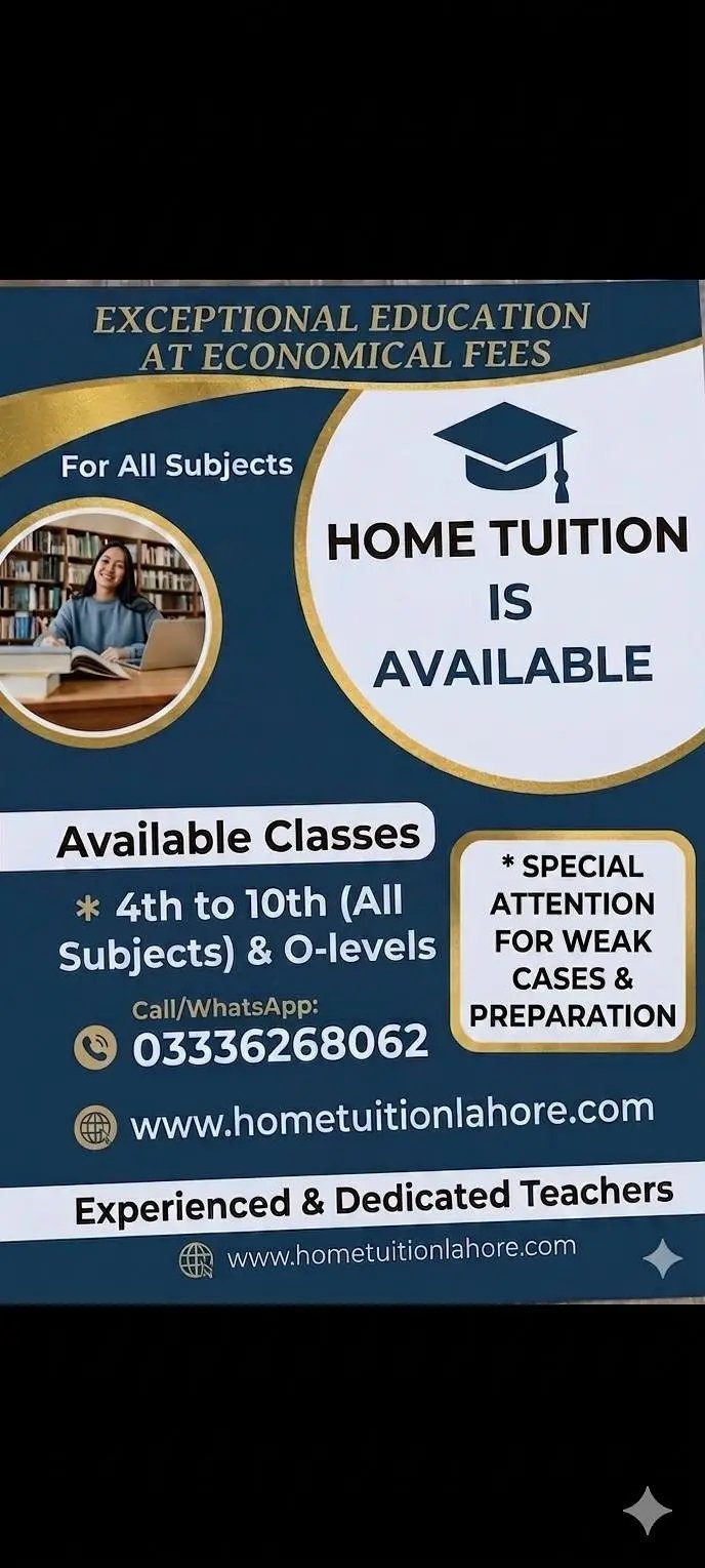 Professional Home Tutor