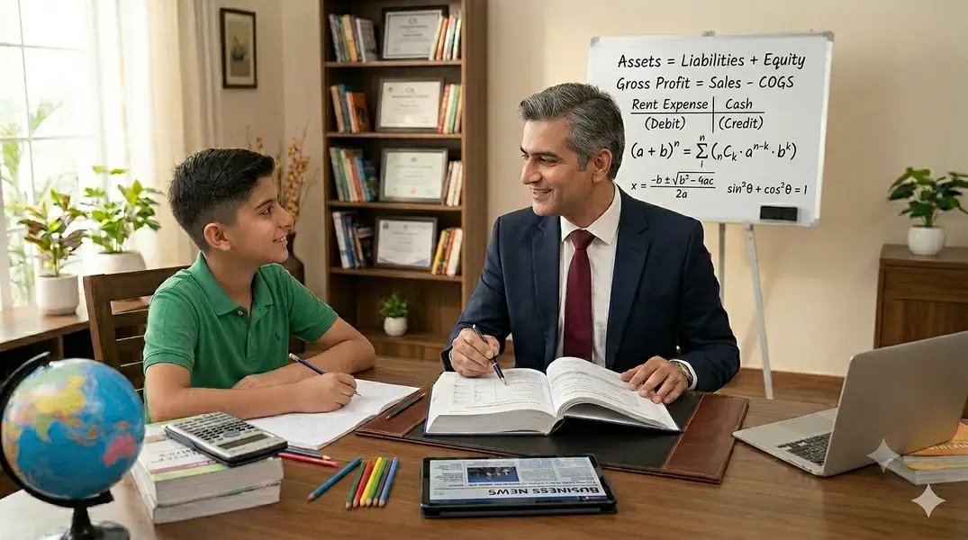 Professional Home Tuition For Accounting, Business & Math