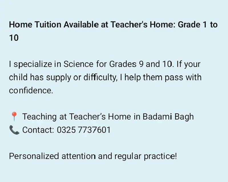 Teaching