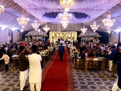 Gold Palm Marquee
