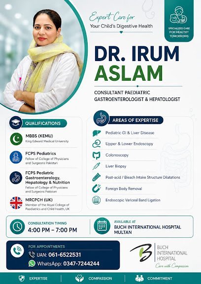 Dr Irum Aslam