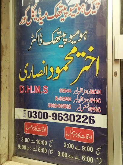 Dr Akhtar Mahmood Ansari