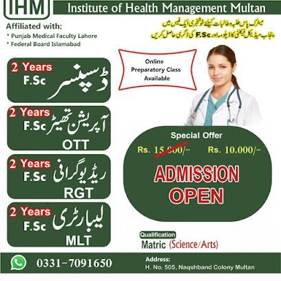 Ihm Multan Institute Of Health Management
