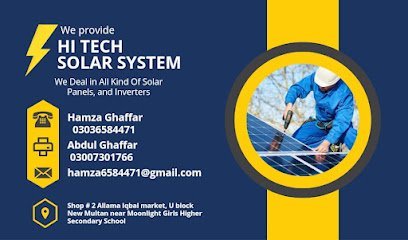 Hi-Tech Solar Multan.
