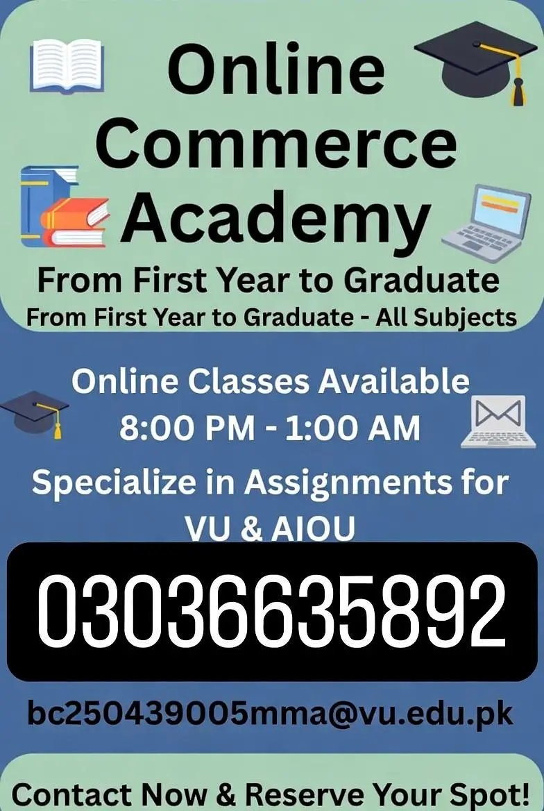 Online Commerce Class