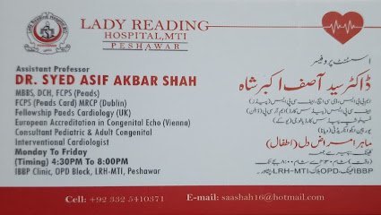 Dr Syed Asif Akbar Shah