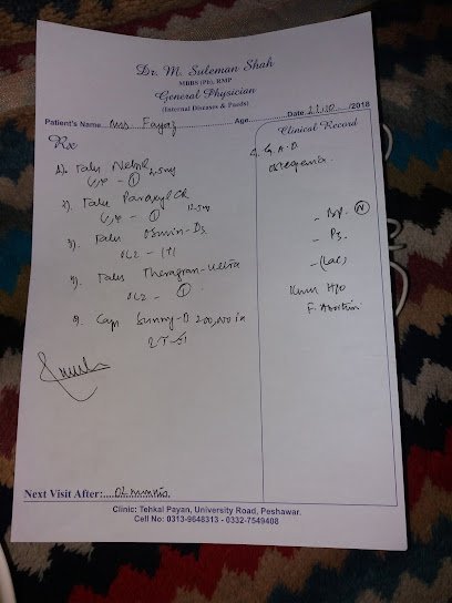 Dr Suleman Shah