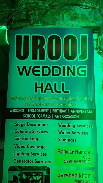 Urooj Wedding Hall