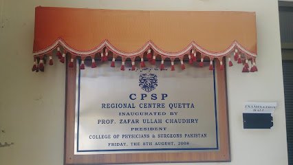 Cpsp Regional Office Quetta