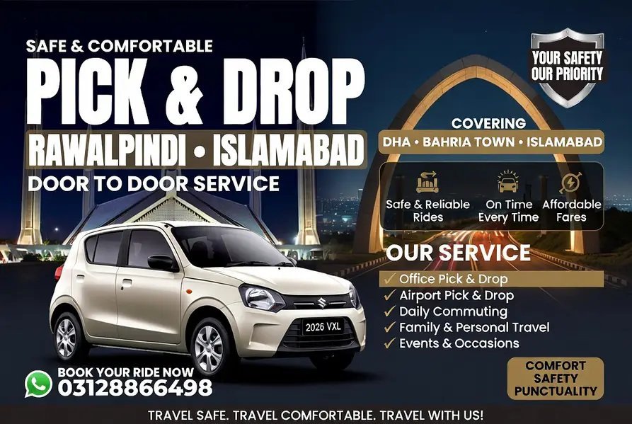 Door-To-Door Pick & Drop Service