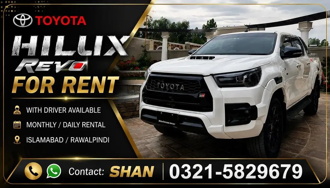 Rent A Car Toyota Hilux Revo