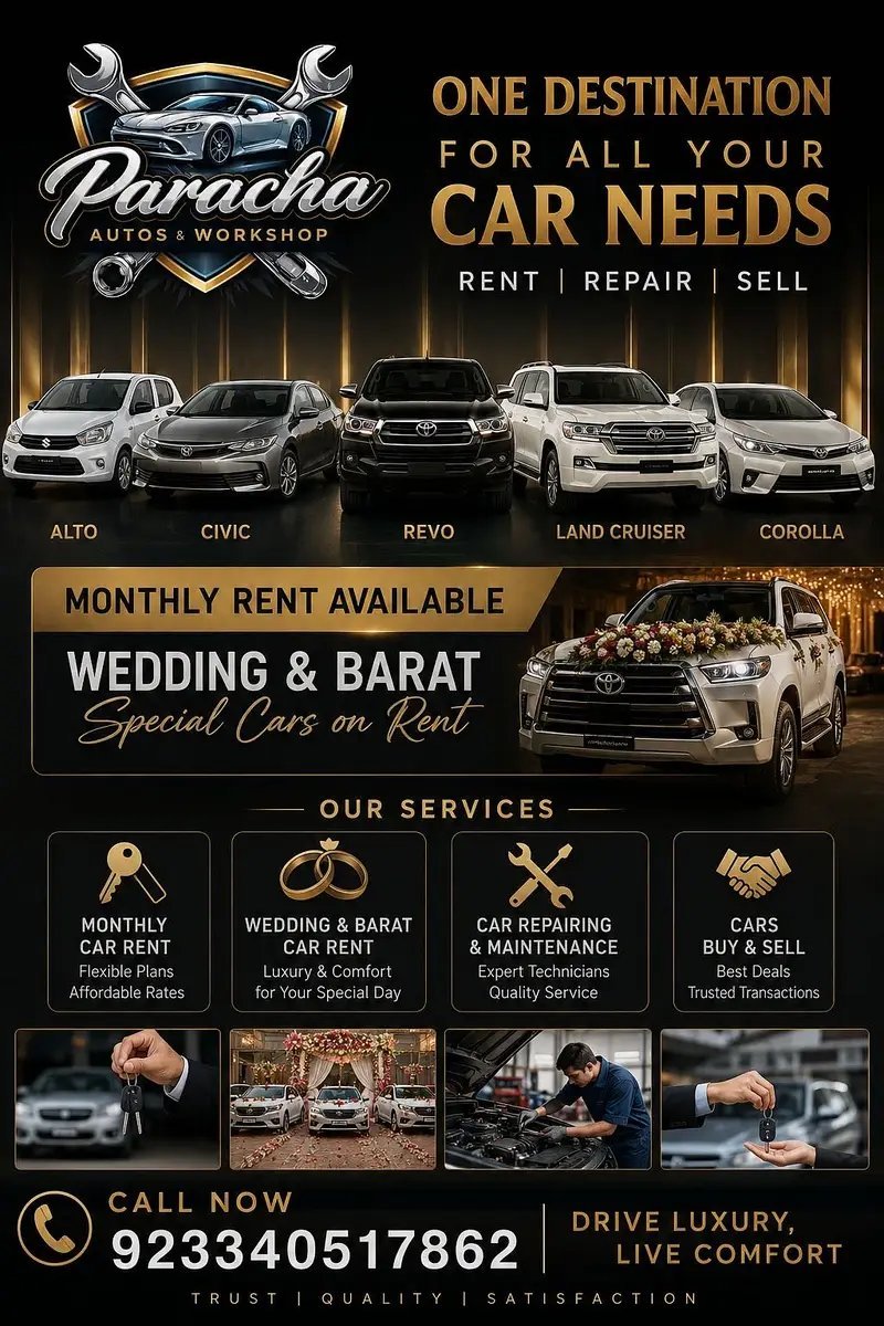 Paracha Rent A Car