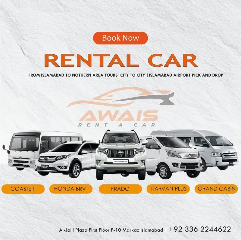 Rent A Car Rawalpindi