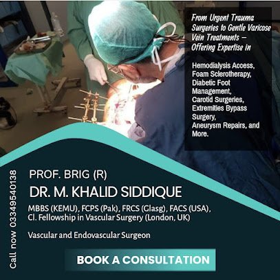 Brig (R) Dr. M. Khalid Siddique