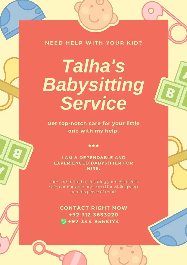 Talha'S Babysitting Service